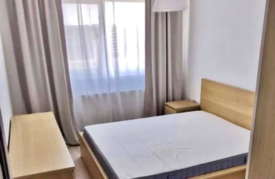 Аренда уютной квартиры-студии с отдельной комнатой и балконом, район Кьяжна, Бухарест, Румыния